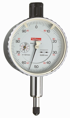 Mechanische meetklok F/KM1101, 1/0.1/0.001 mm, Ø40 mm