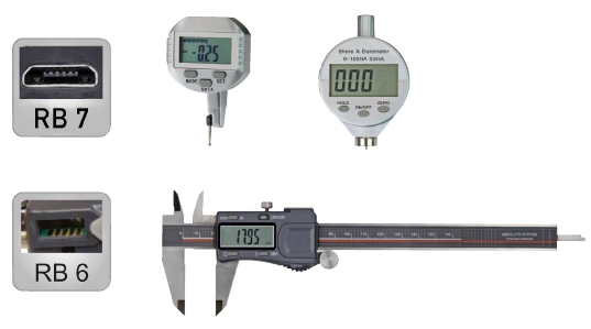 USB interface for capacitive caliper with RB6