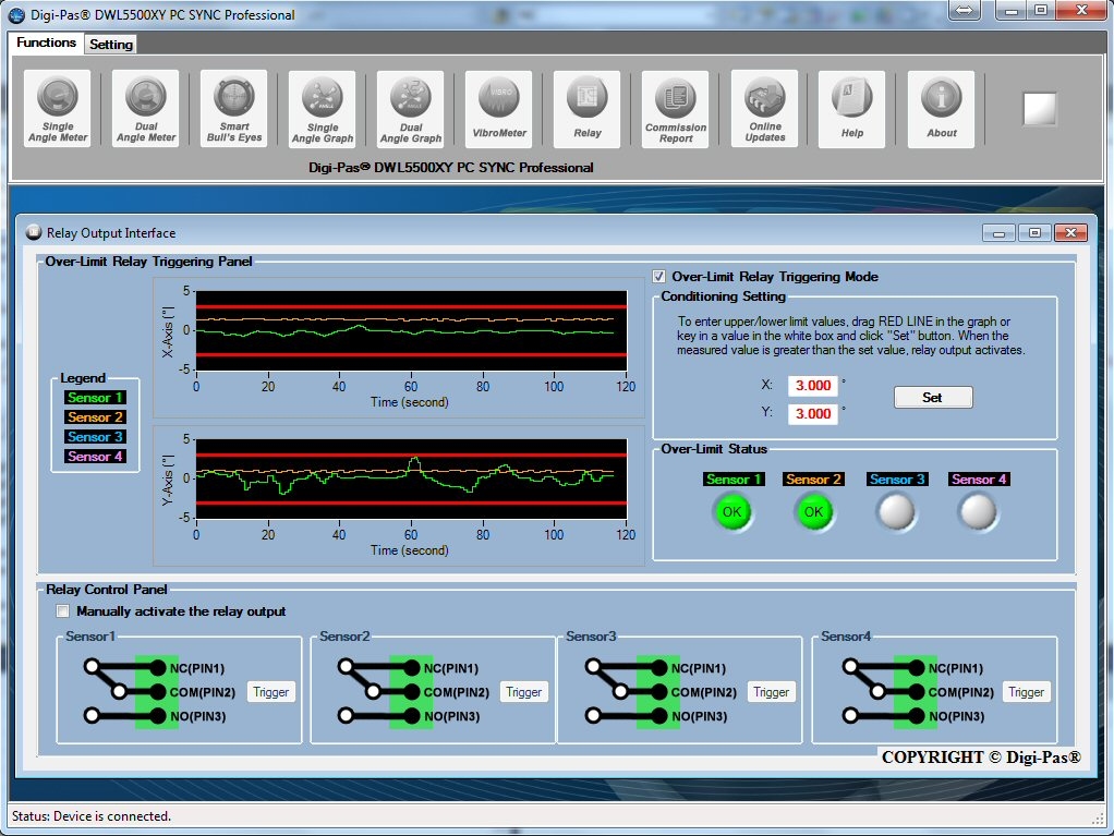 Programme de transfère pour DWL5000 XY