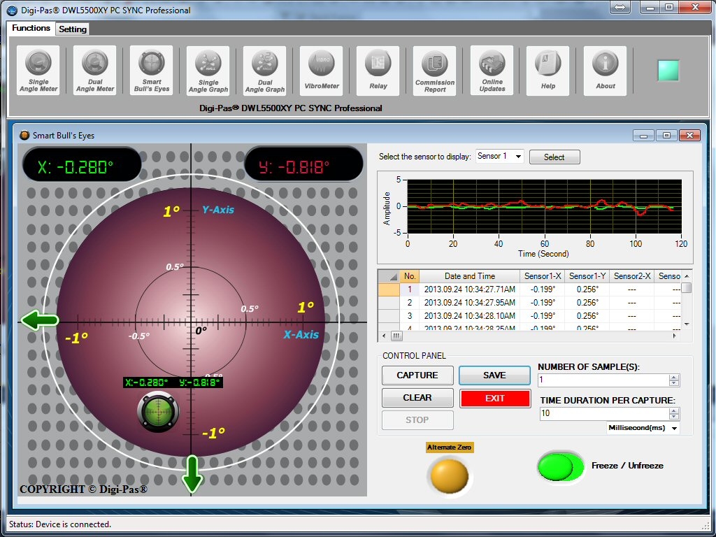 Programme de transfère pour DWL5000 XY