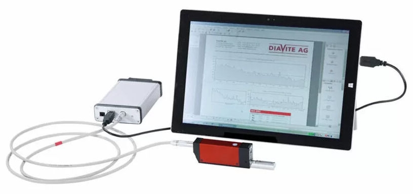 Rugosimètre DH-8/APP, système d'avance VH & palpeur SH