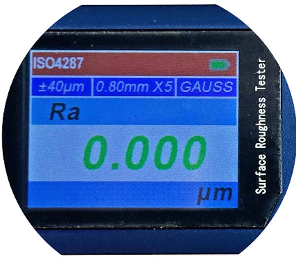 Roughness tester parameters