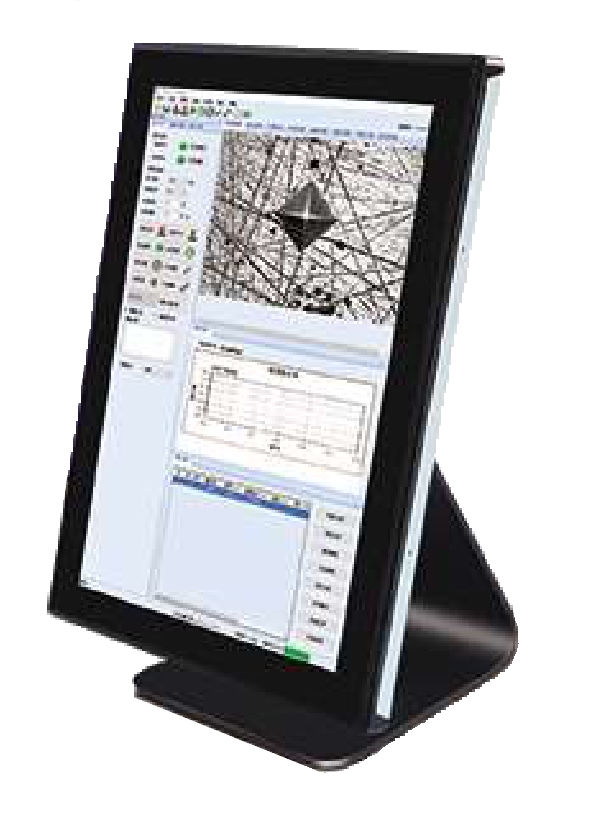 Système de mesure CCD manuel/automatique Vickers/Knoop & écran tactile