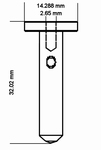 Intender Macro Vickers diamant, PENETRASCOPE